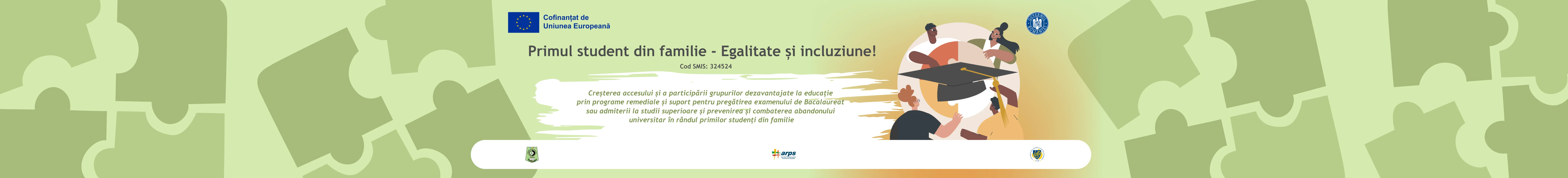 Primul student din familie – Egalitate si incluziune!